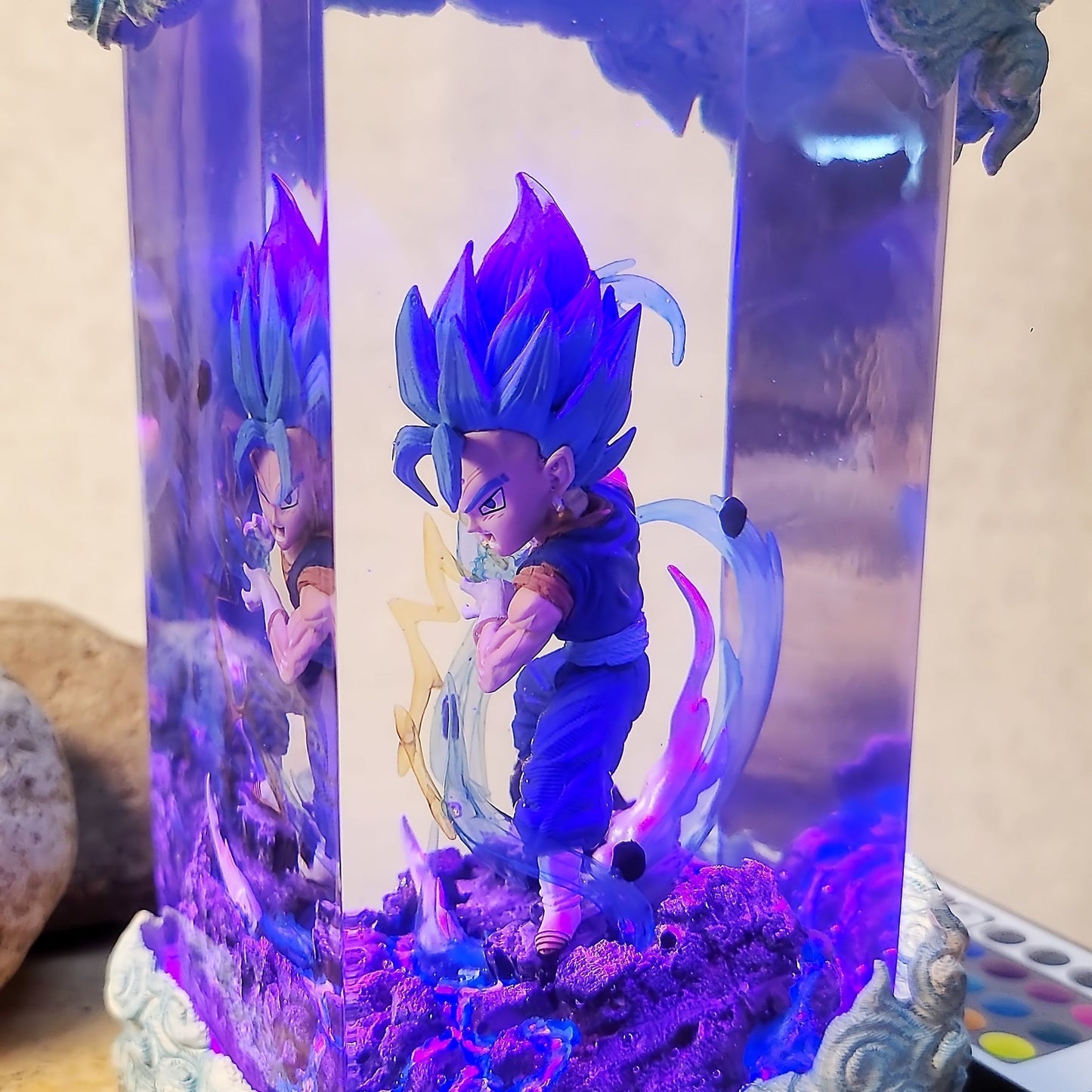 [DE] Dragon Ball Gogeta Chibi Diorama Wireless Lights