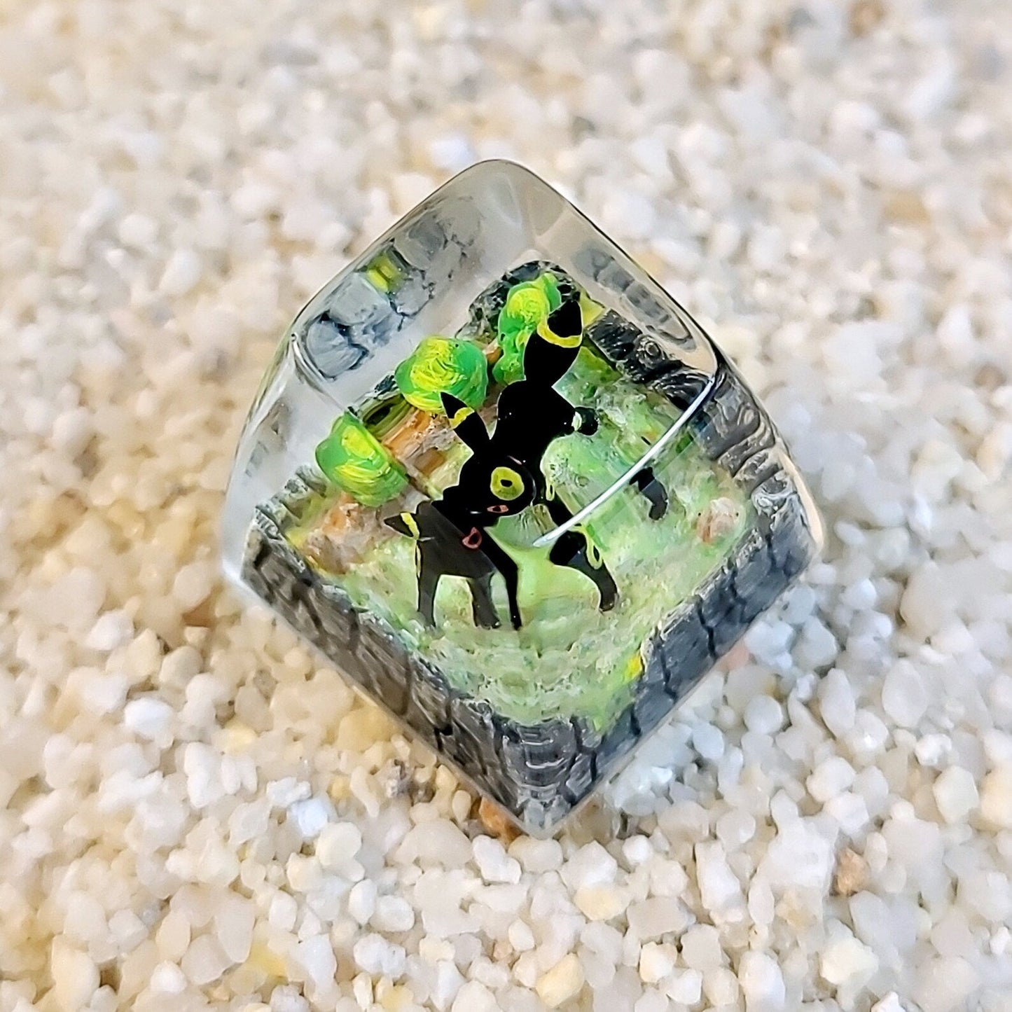 [DE] Pokemon Umbreon Artisan Keycaps