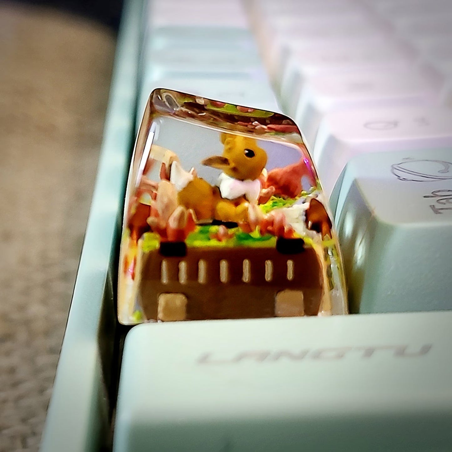 [DE] Pokemon Eevee Artisan Keycaps