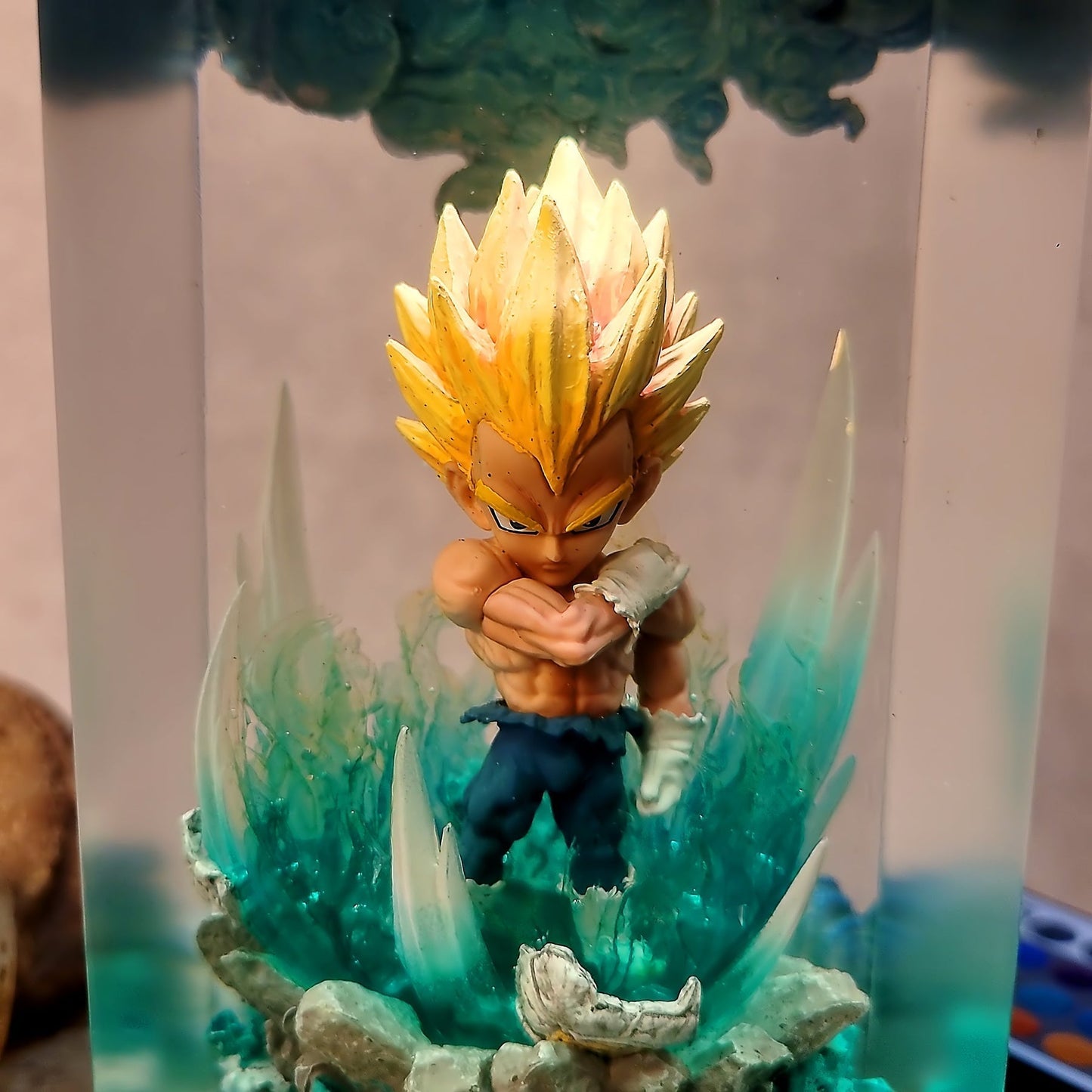 [DE] Dragon Ball Vegeta Chibi Diorama Wireless Lights