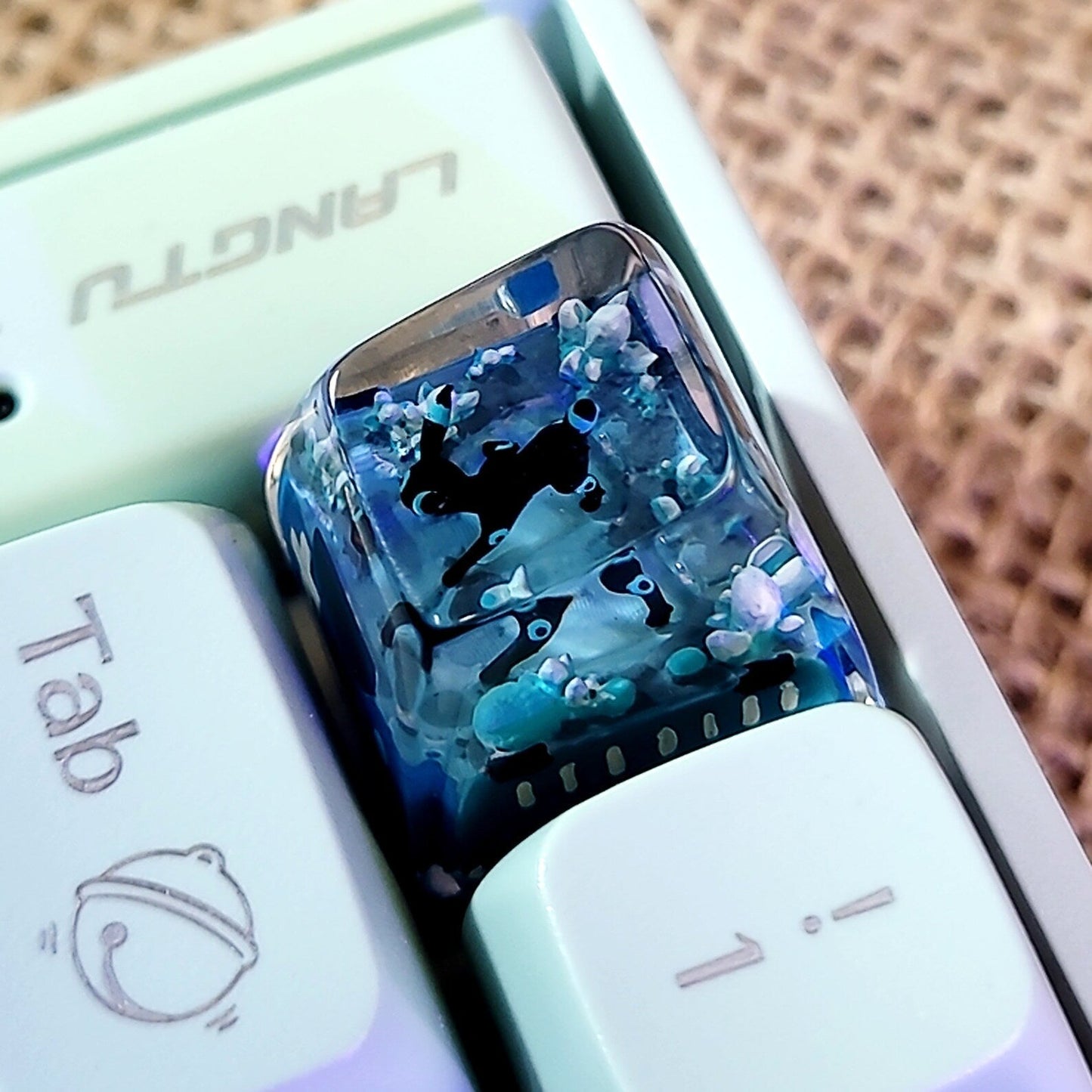 [DE] Pokemon Umbreon Artisan Keycaps