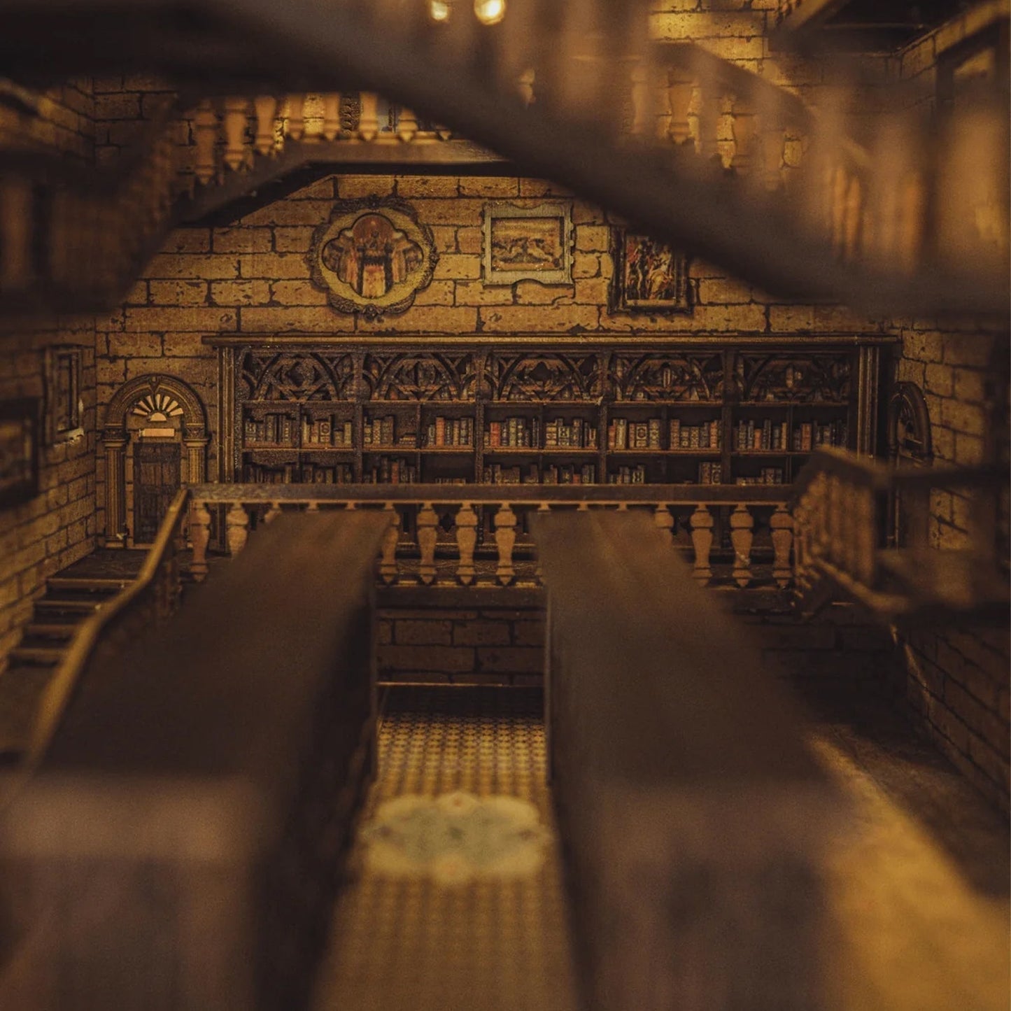 [DE] The Grand Enchanted Hogwarts Library - Book Nook