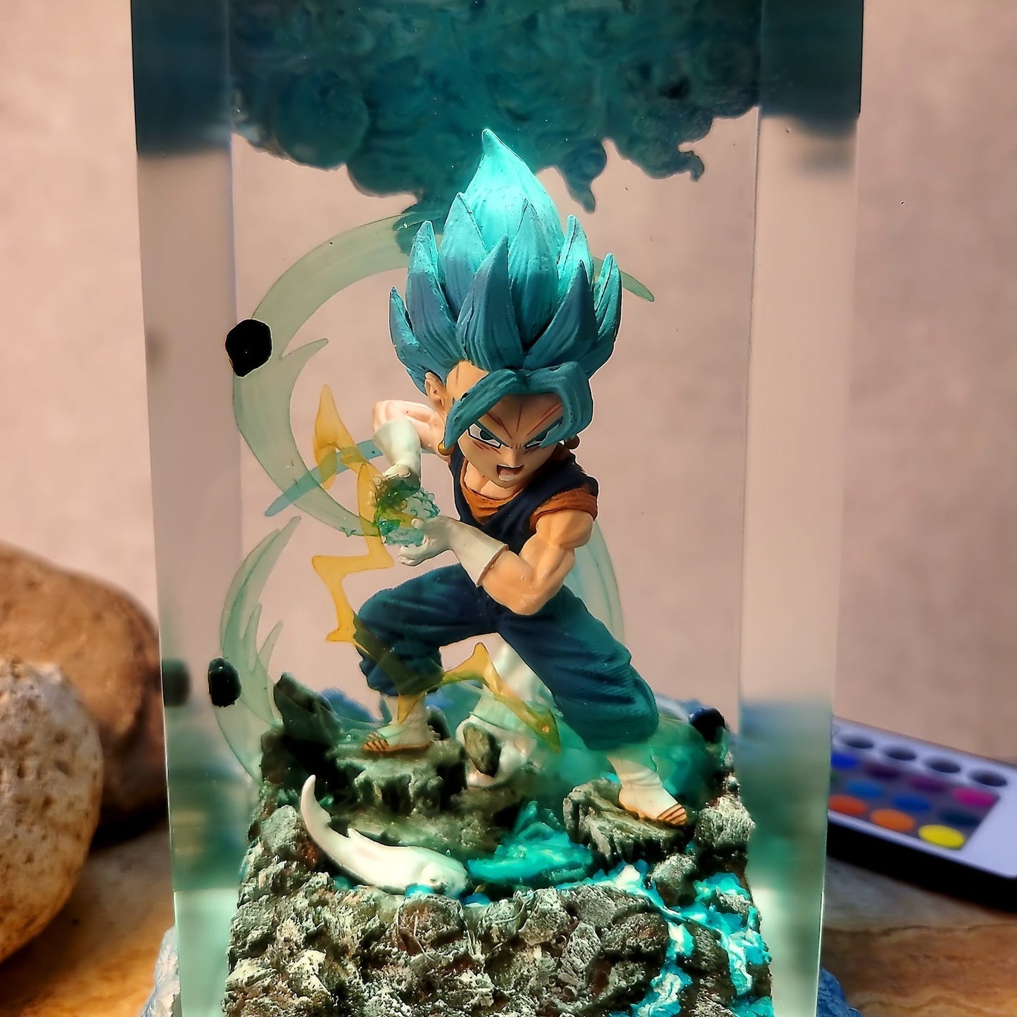 [DE] Dragon Ball Gogeta Chibi Diorama Wireless Lights