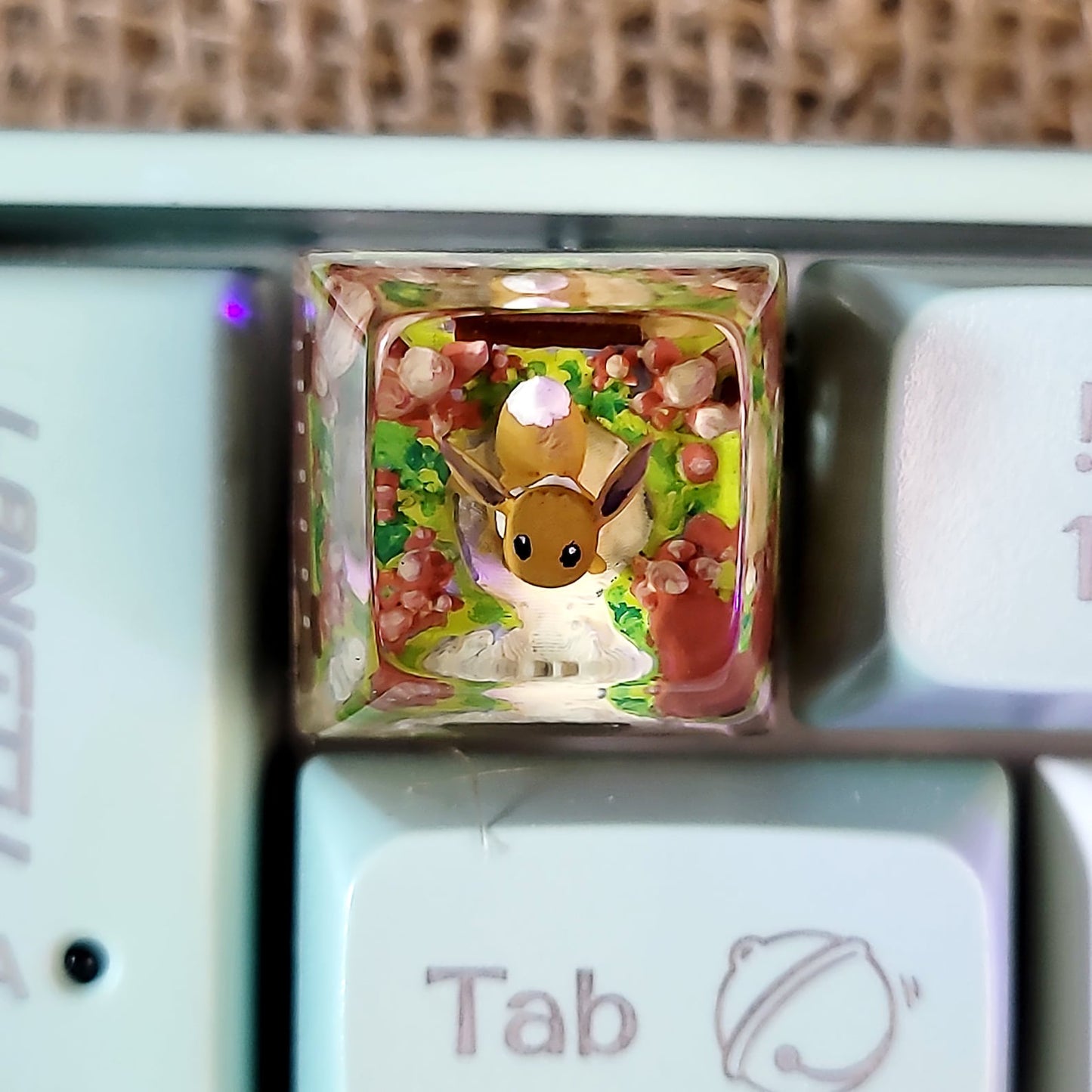 [DE] Pokemon Eevee Artisan Keycaps