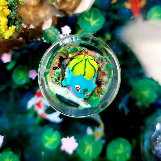 [DE] Pokemon Bulbasaur Fushigidane Keyboard Knob Artisan Keycaps Epoxy Resin