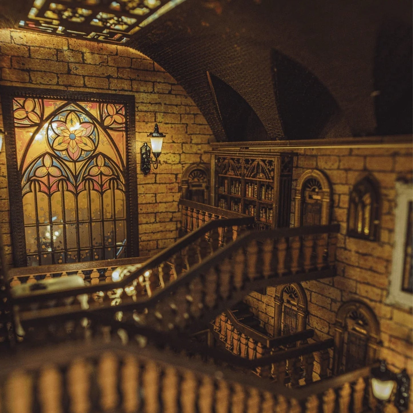 [DE] The Grand Enchanted Hogwarts Library - Book Nook
