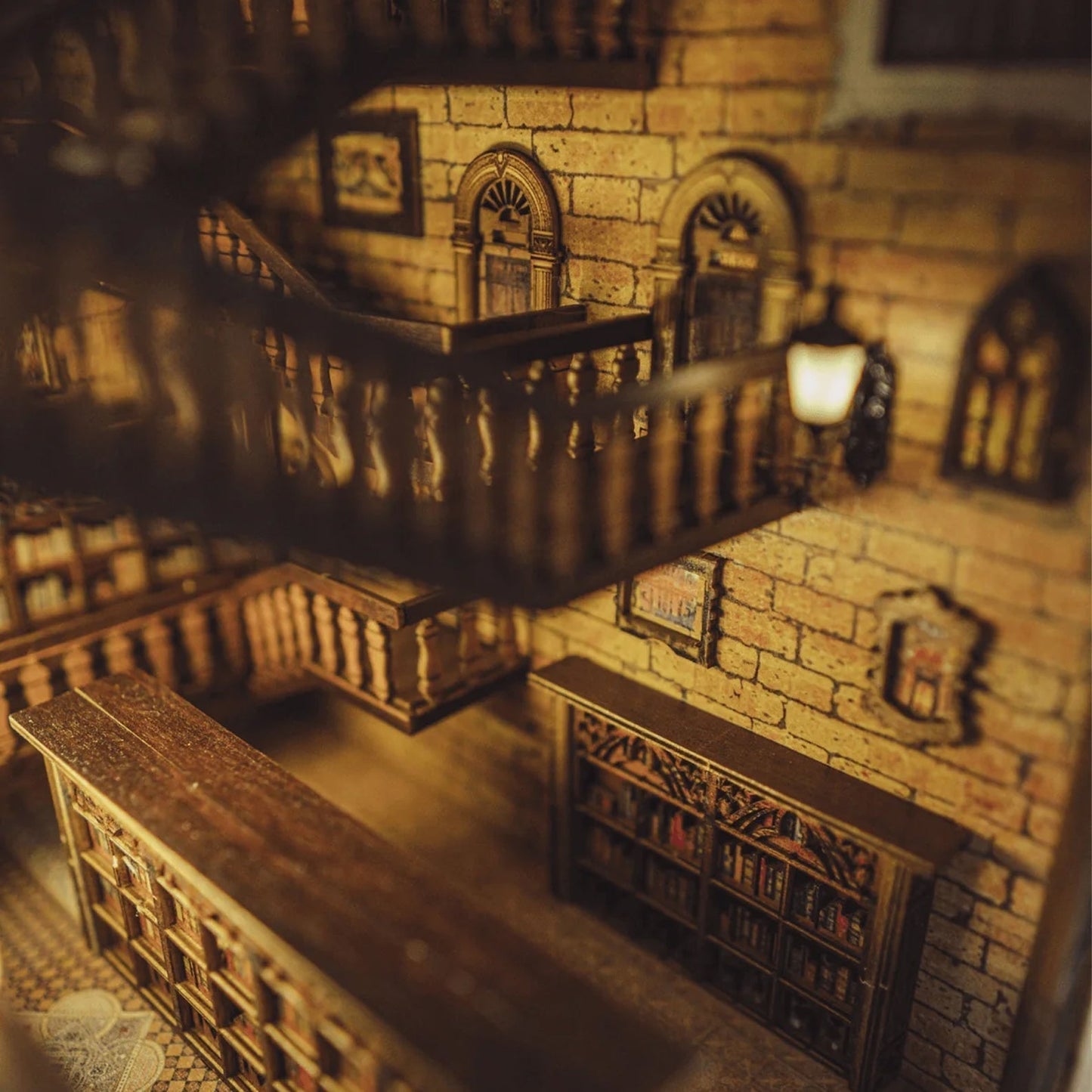 [DE] The Grand Enchanted Hogwarts Library - Book Nook