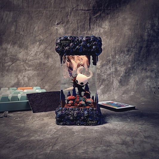Hollow Knight Diorama Epoxy Resin Lamp - ArtFIGU