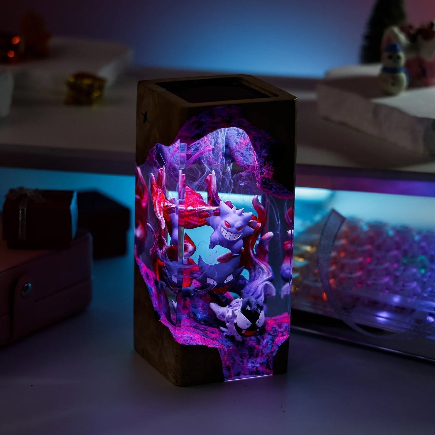 [DE] Pokemon Gengar Artisan Keycaps