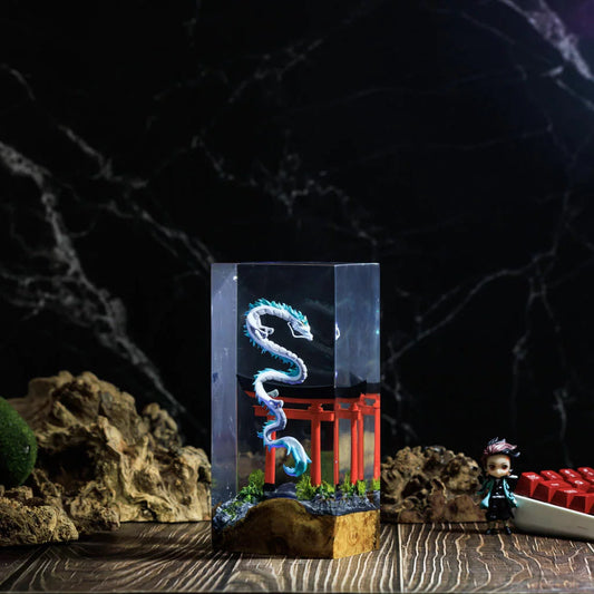 [DE] Haku Dragon Torii Gate Spirited Away Ghibli