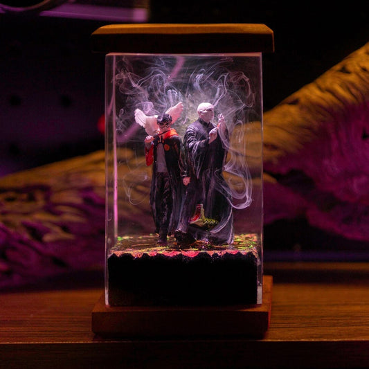 [DE] Harry Potter Voldemort Epoxy Resin Lamp, Night Light