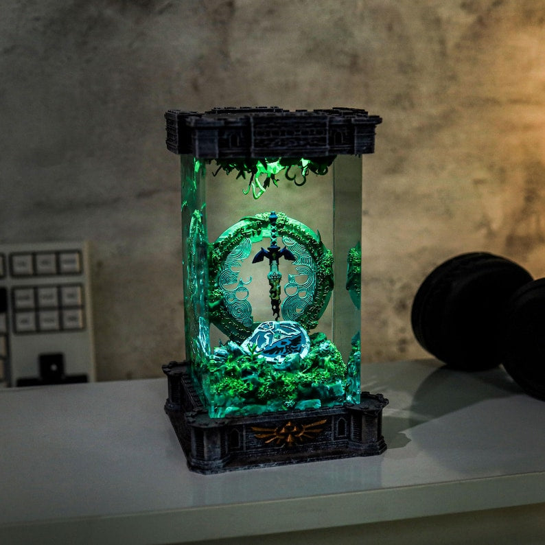 [DE] Master Sword & Shield Lamp