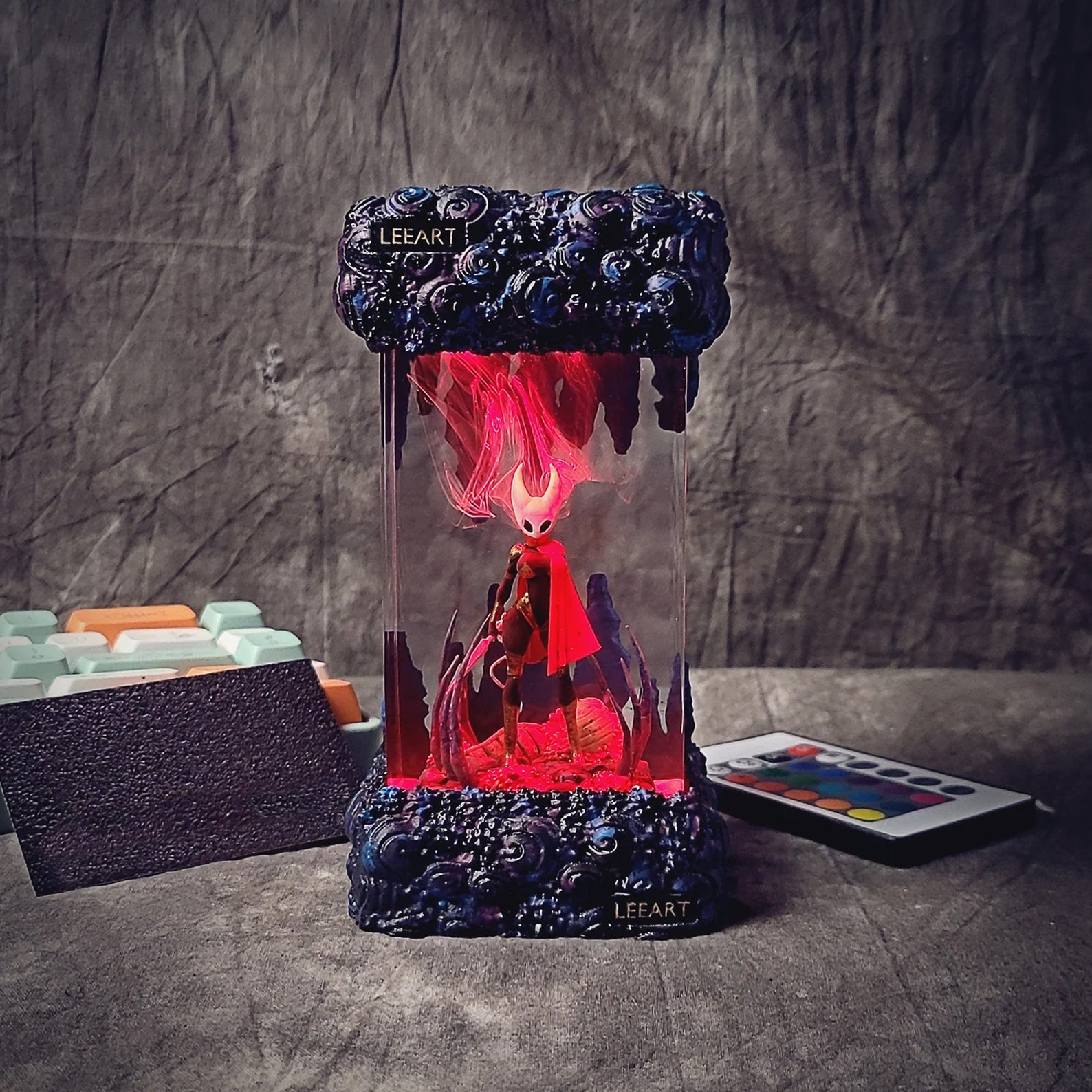 Hornet Hollow Knight Diorama Epoxy Resin Lamp - ArtFIGU