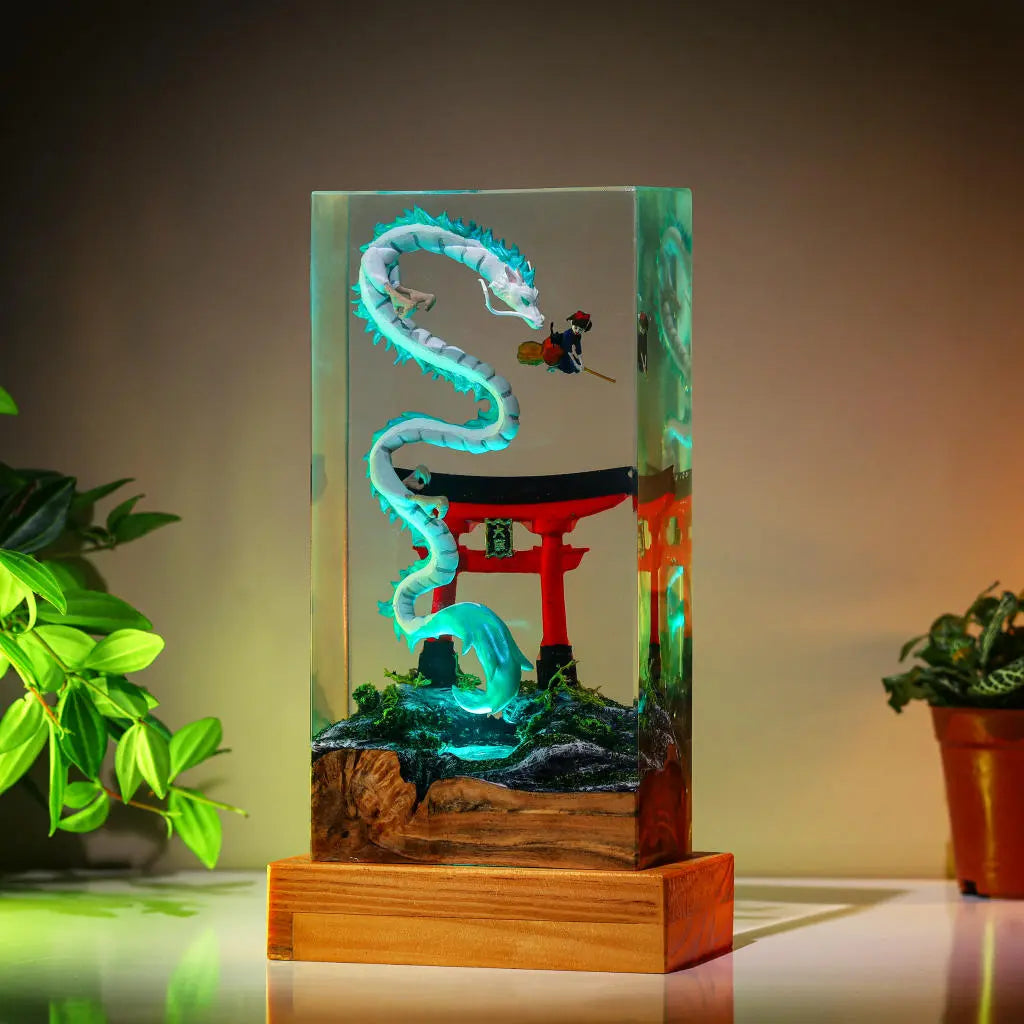 [DE] Haku and Kiki Ghibli Spirited Away