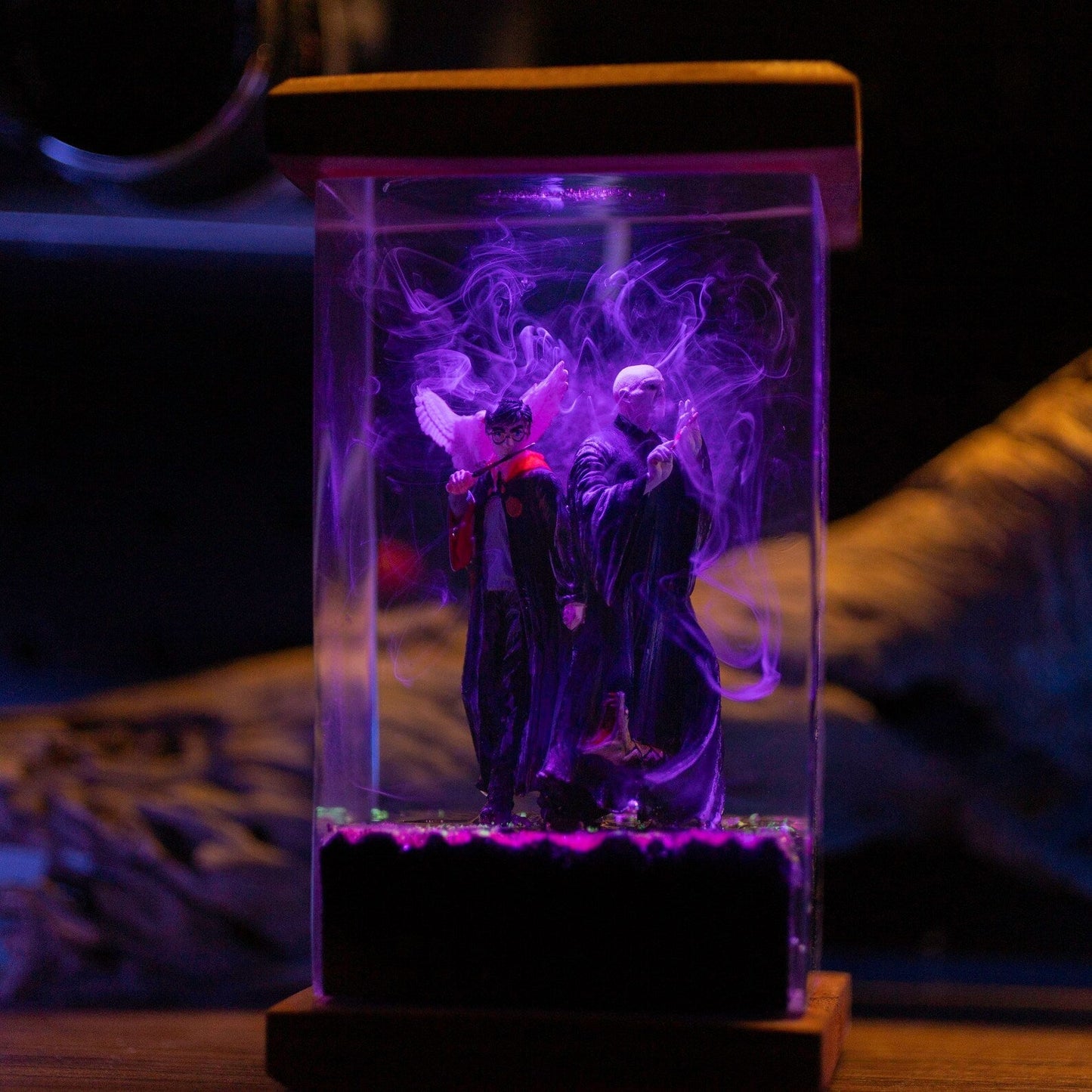 [DE] Harry Potter Voldemort Epoxy Resin Lamp, Night Light