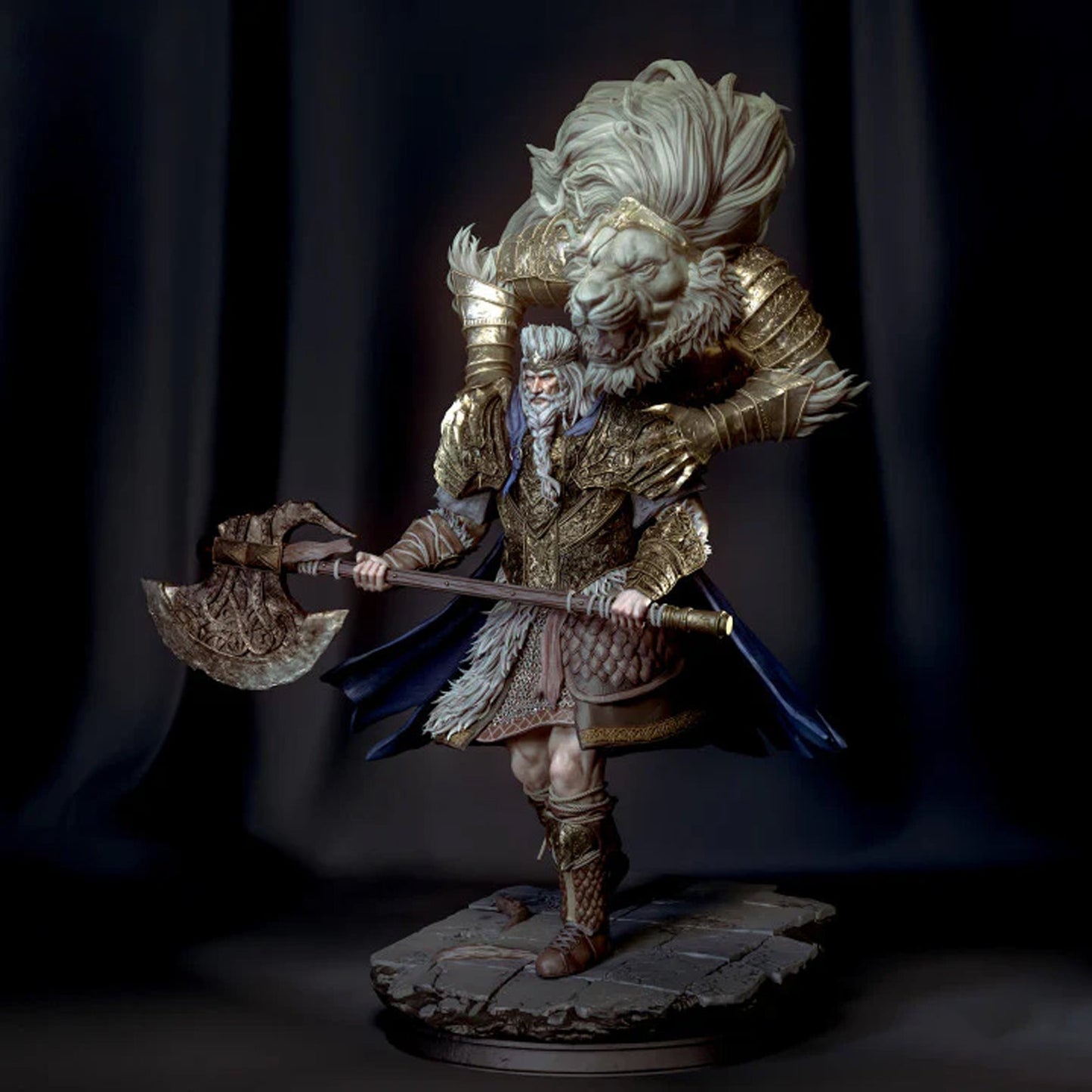 [DE] Elden Ring - Godfrey First Elden Lord Statue Figures