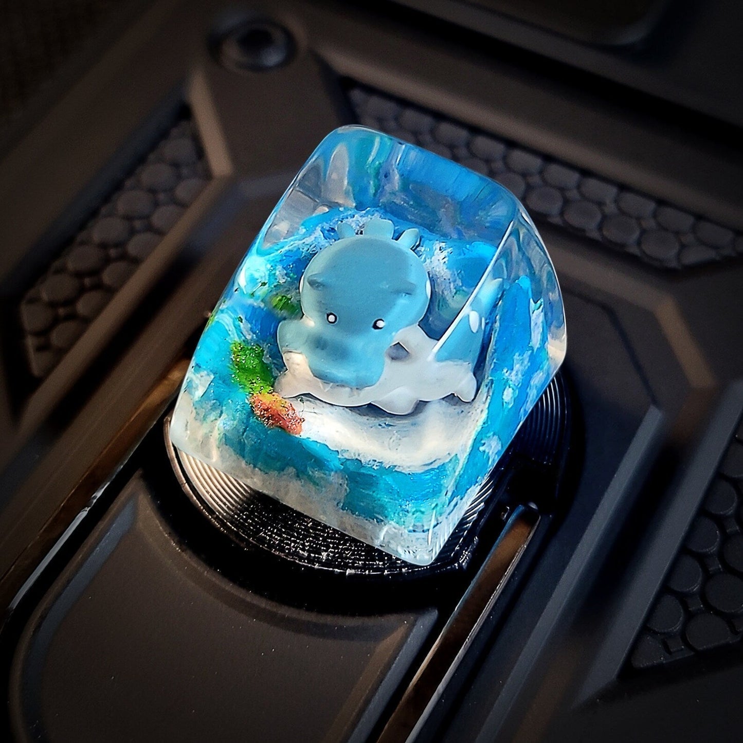 [DE] Pokemon Spheal Artisan Keycaps