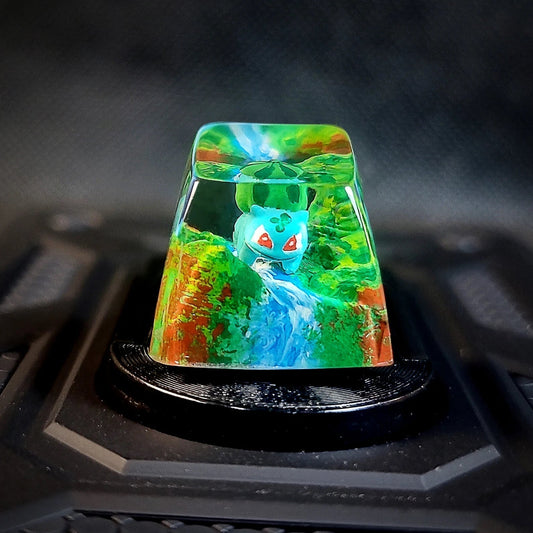 [DE] Pokemon Bulbasaur Fushigidane Artisan Keycaps