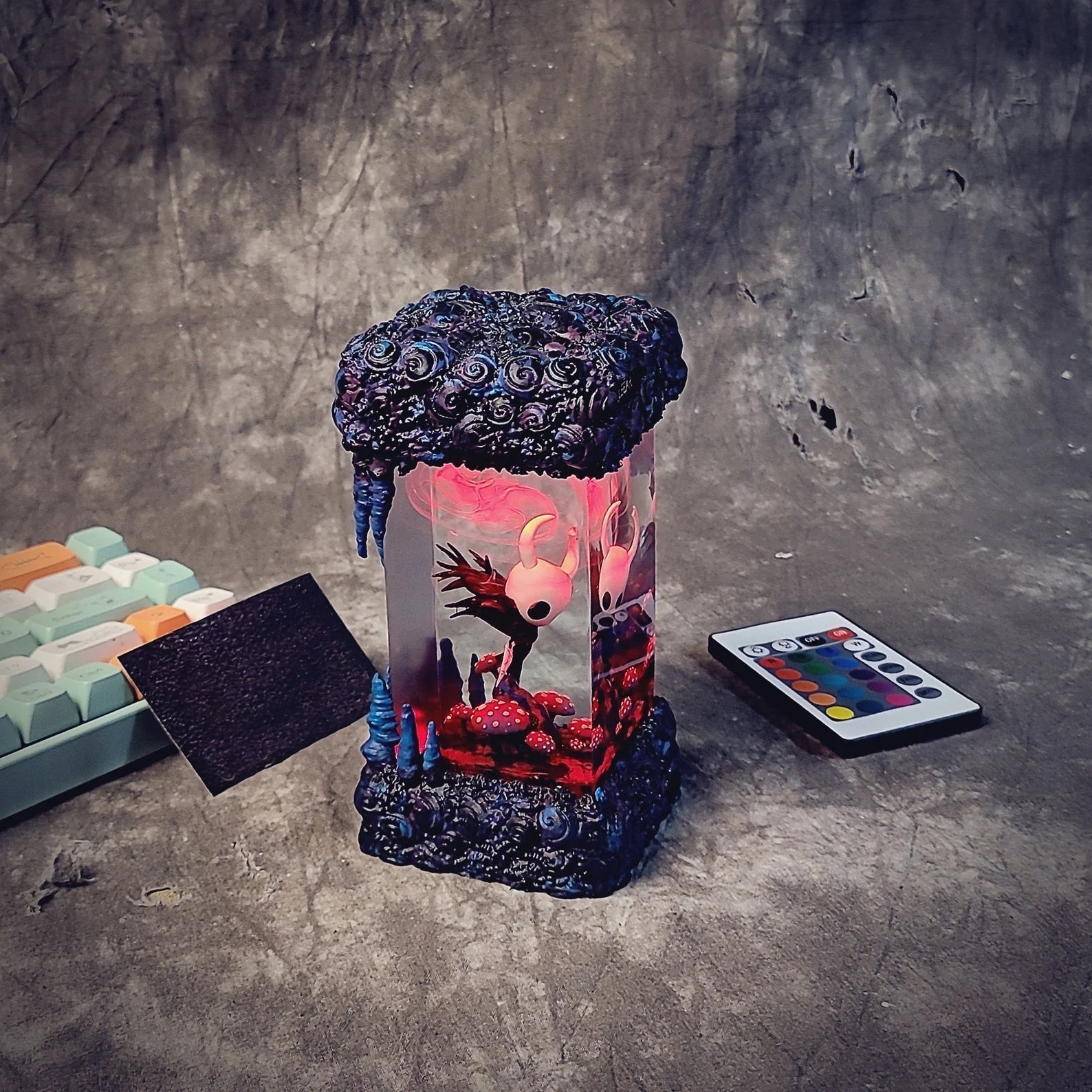 Hollow Knight Diorama Epoxy Resin Lamp - ArtFIGU