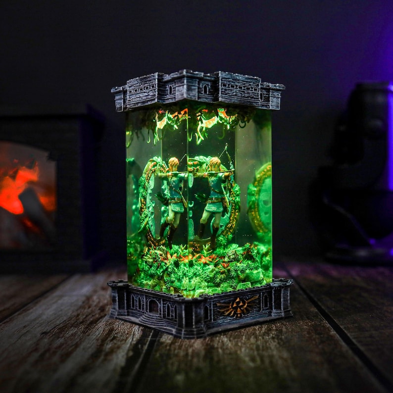 [DE] Master Sword & Shield Lamp