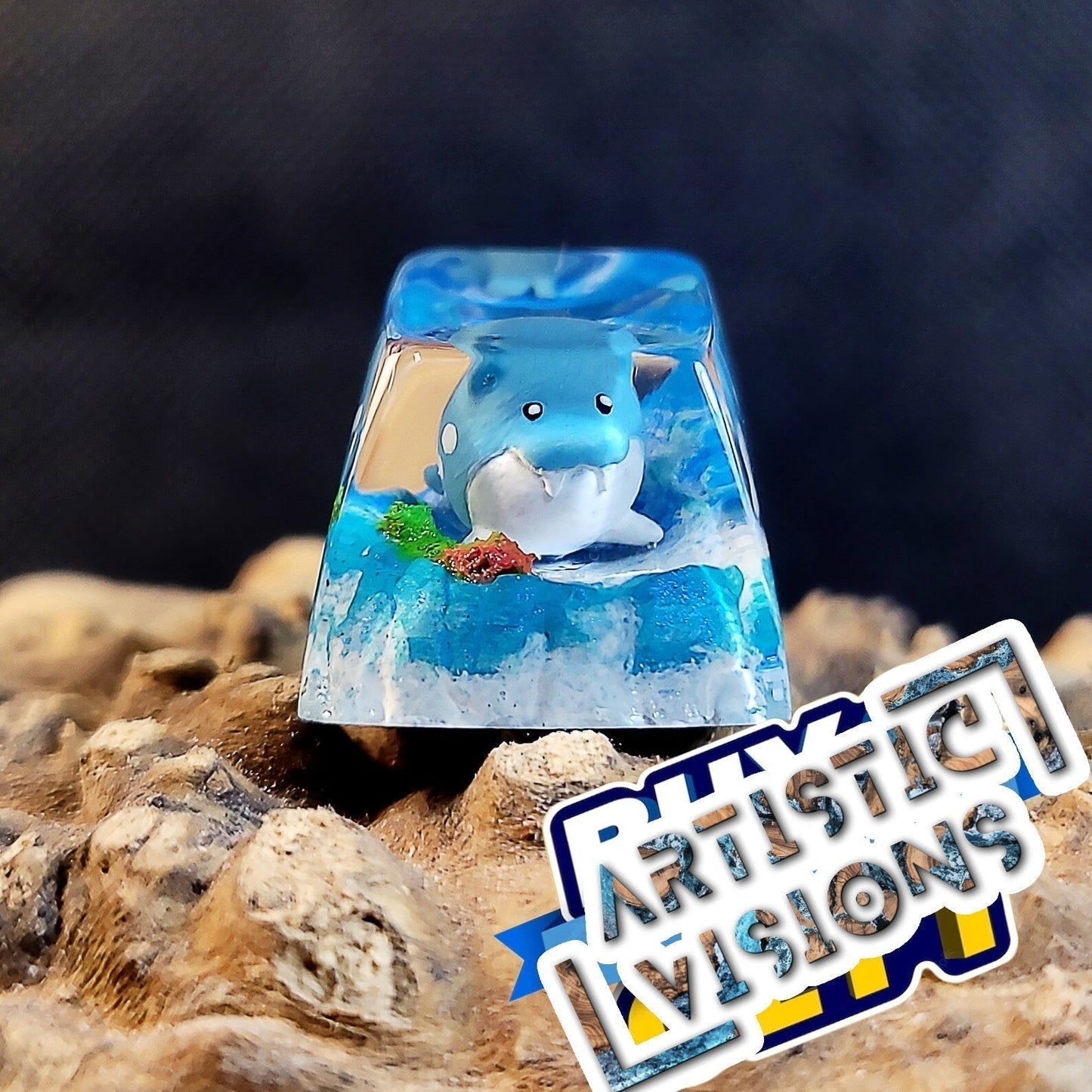 [DE] Pokemon Spheal Artisan Keycaps