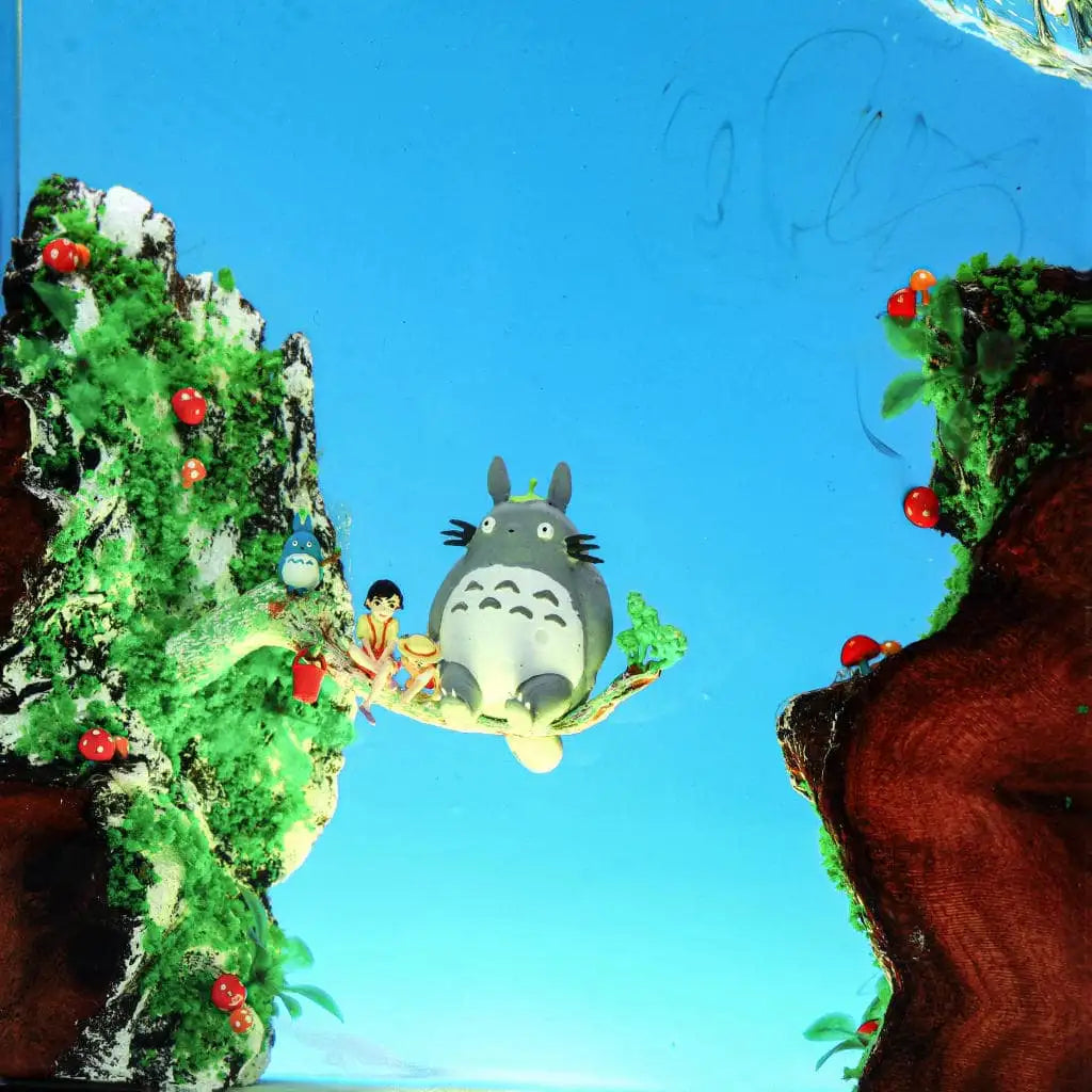 [DE] Totoro Ghibli Epoxy Resin Lamp, Night Light