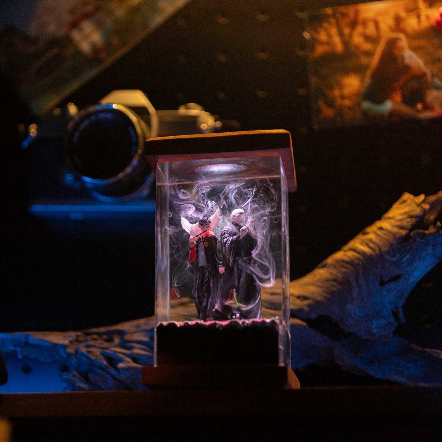 [DE] Harry Potter Voldemort Epoxy Resin Lamp, Night Light