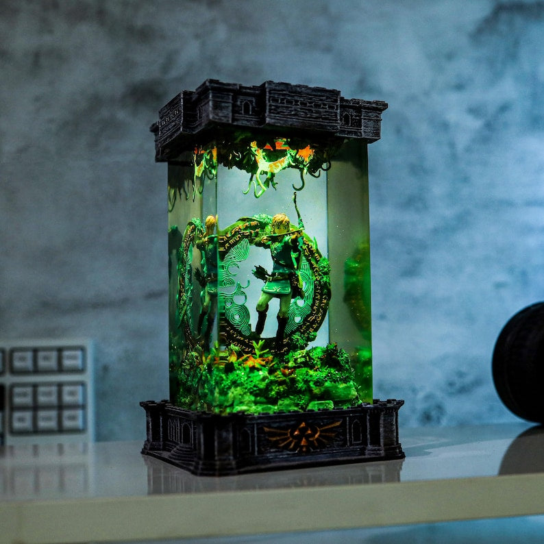[DE] Master Sword & Shield Lamp