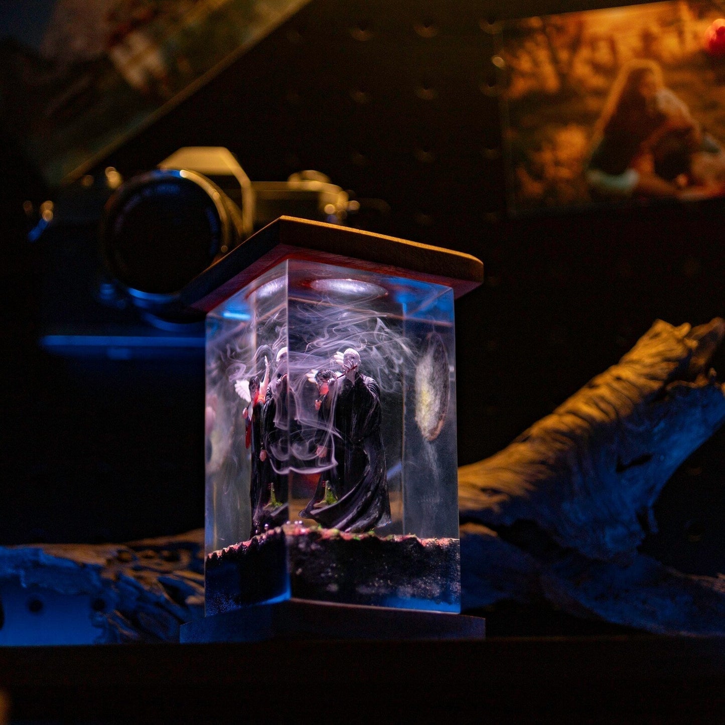 [DE] Harry Potter Voldemort Epoxy Resin Lamp, Night Light