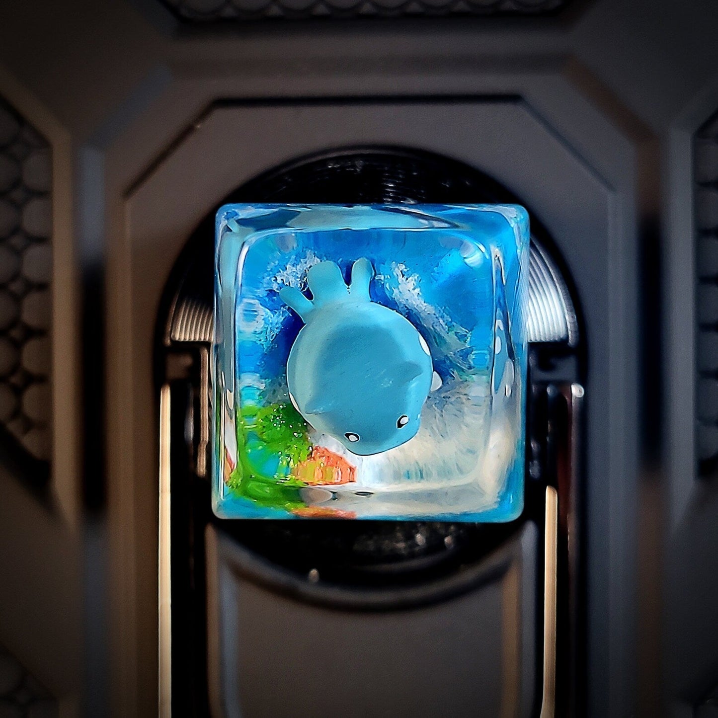 [DE] Pokemon Spheal Artisan Keycaps