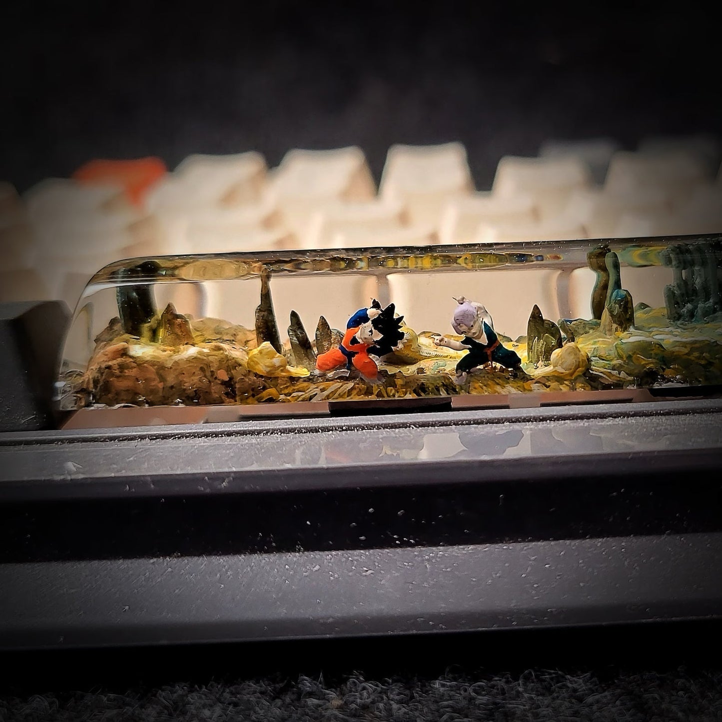 [DE] Dragon Ball Spacebar Artisan Keycaps