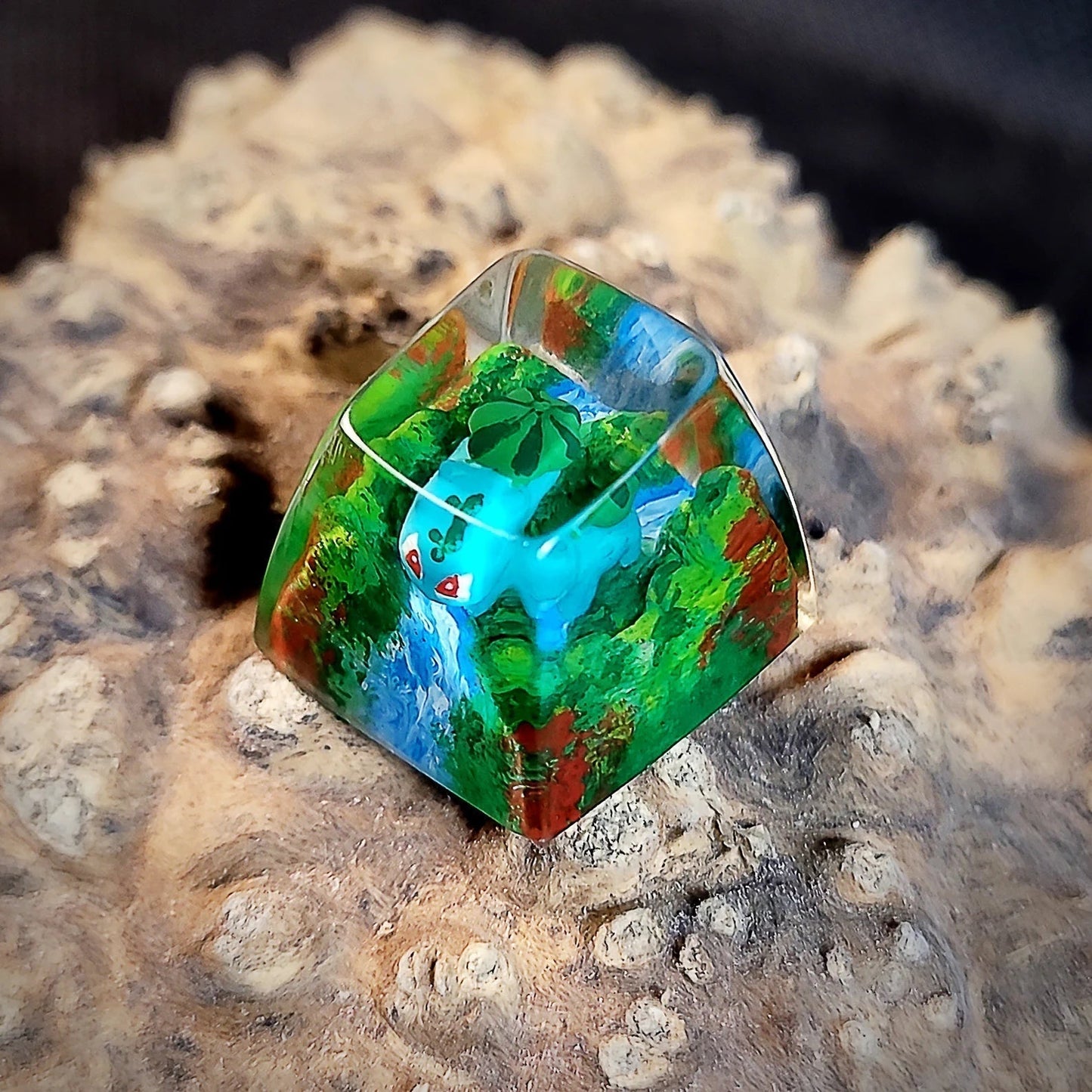 [DE] Pokemon Bulbasaur Fushigidane Artisan Keycaps