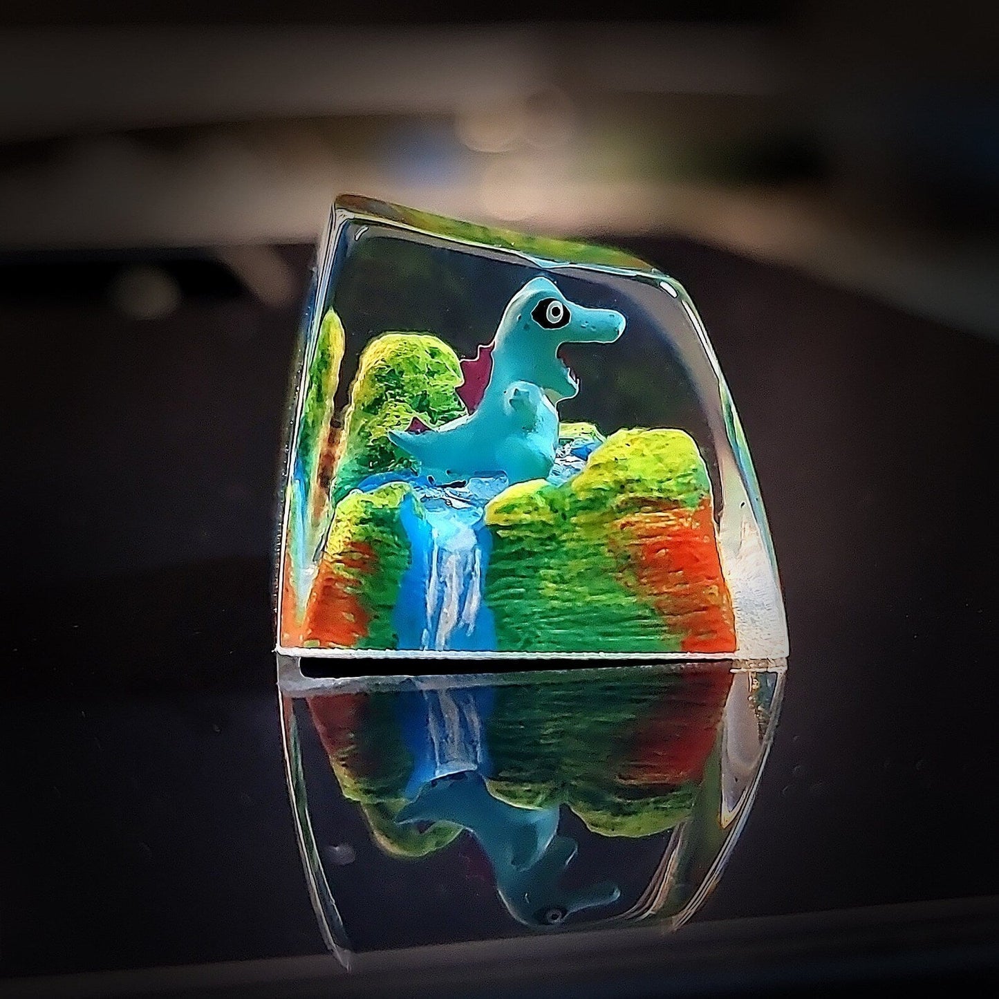 [DE] Pokemon Totodile Artisan Keycaps