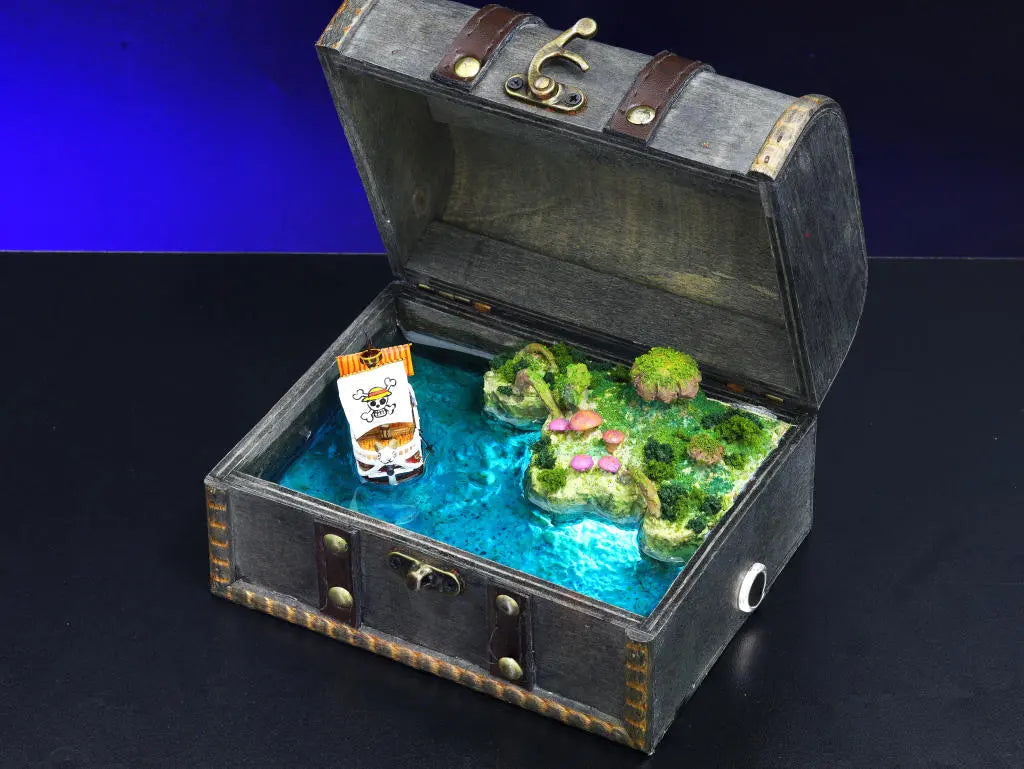 [DE] One Piece Going Merry Treasure Mistery Box Gift