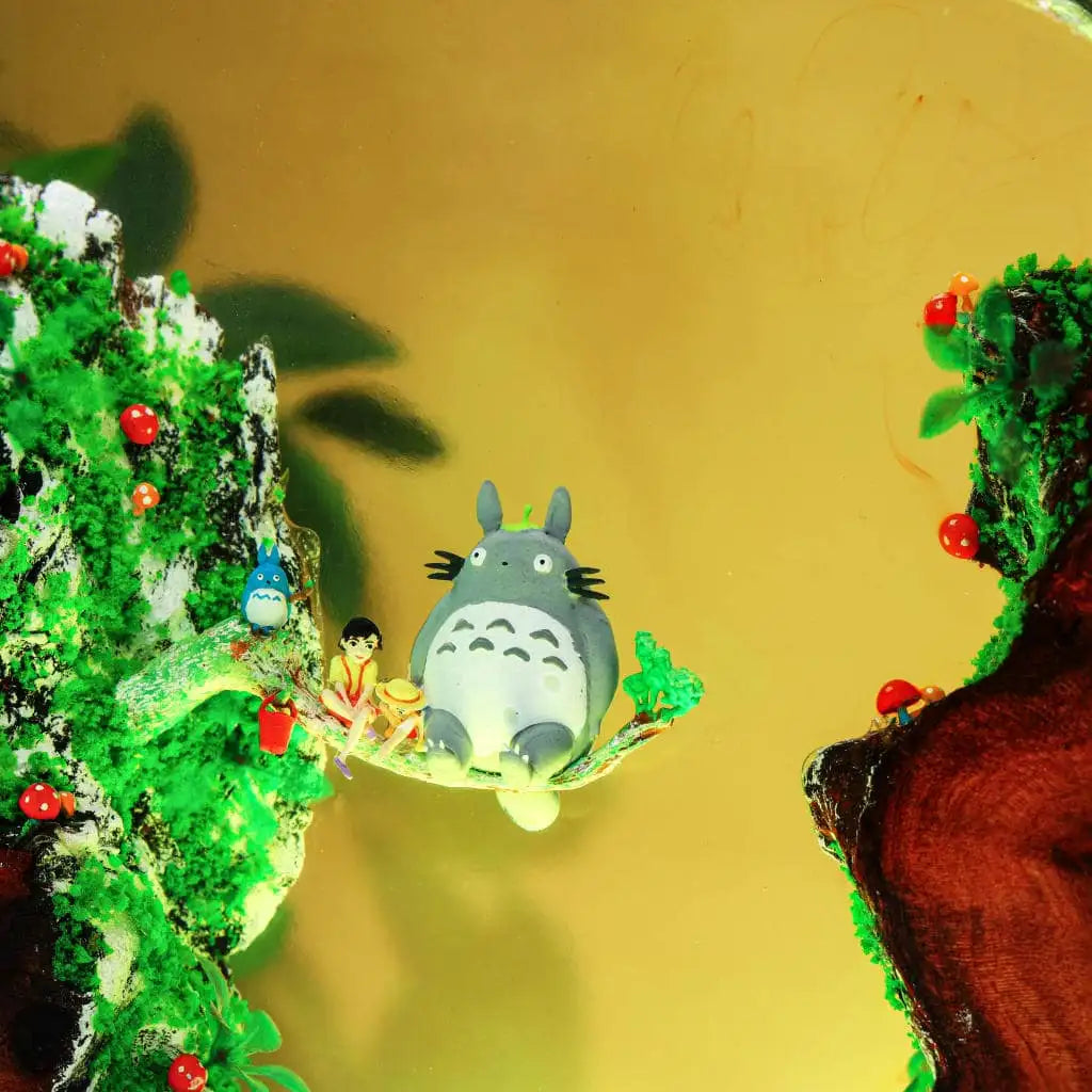 [DE] Totoro Ghibli Epoxy Resin Lamp, Night Light