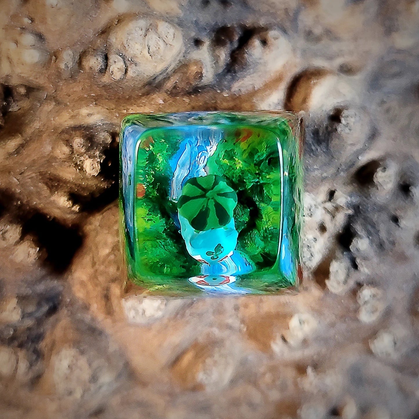 [DE] Pokemon Bulbasaur Fushigidane Artisan Keycaps