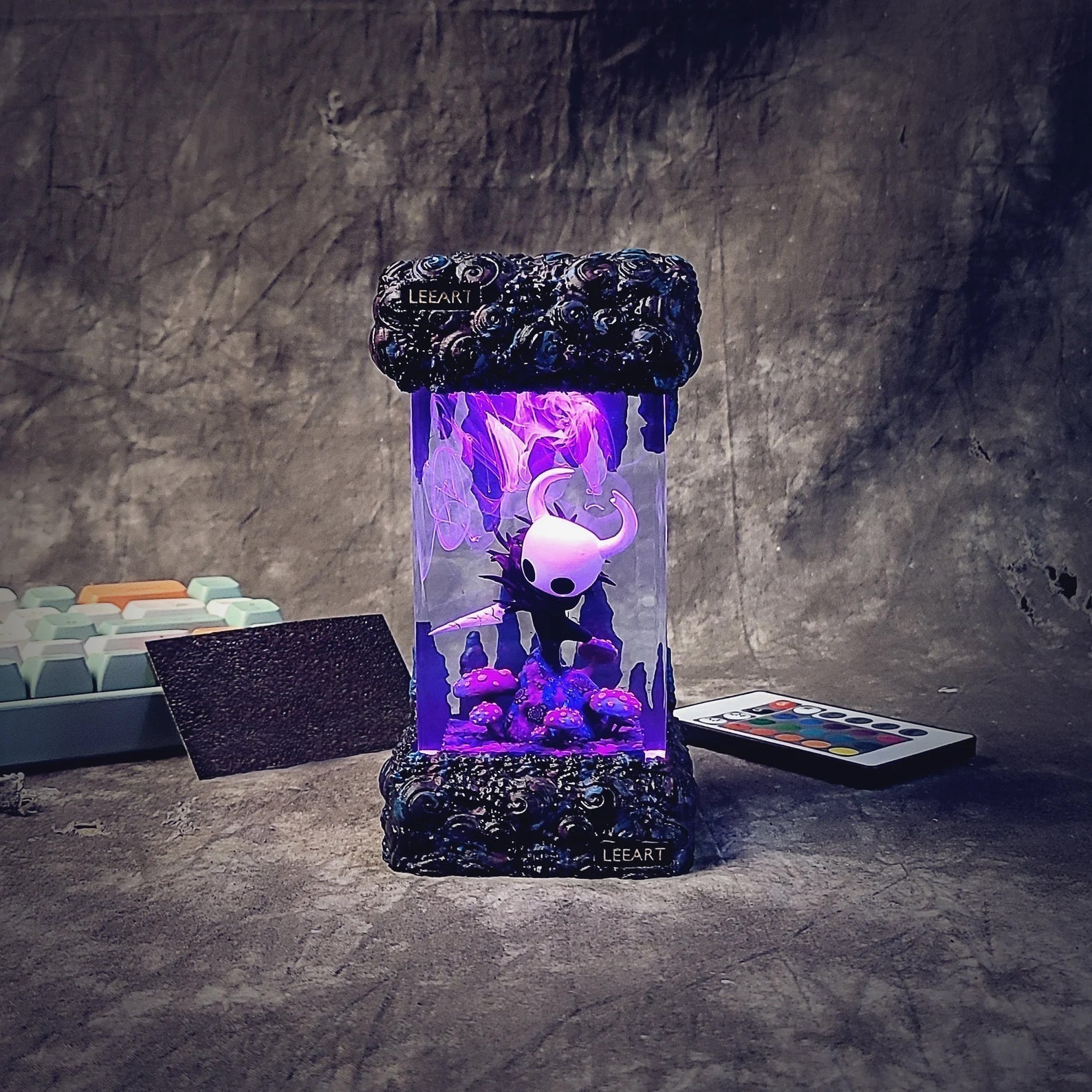 Hollow Knight Diorama Epoxy Resin Lamp - ArtFIGU