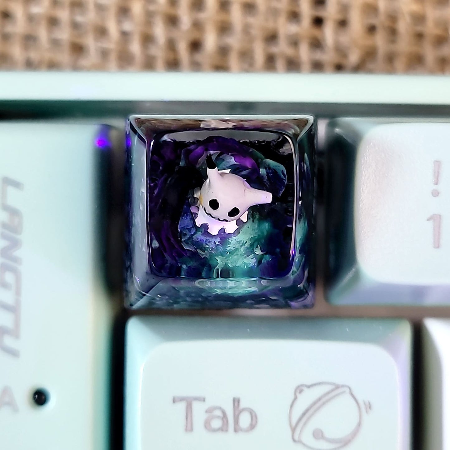 [DE] Pokemon Mimikyu 2.0 Artisan Keycaps