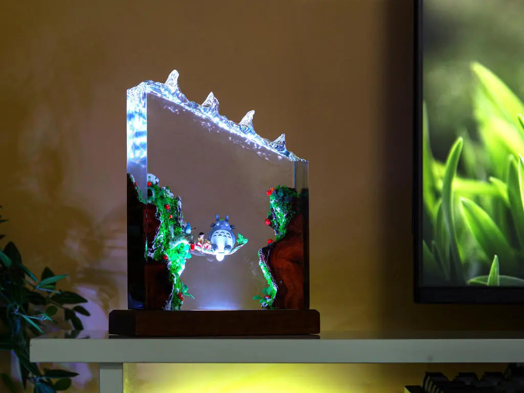 [DE] Totoro Ghibli Epoxy Resin Lamp, Night Light