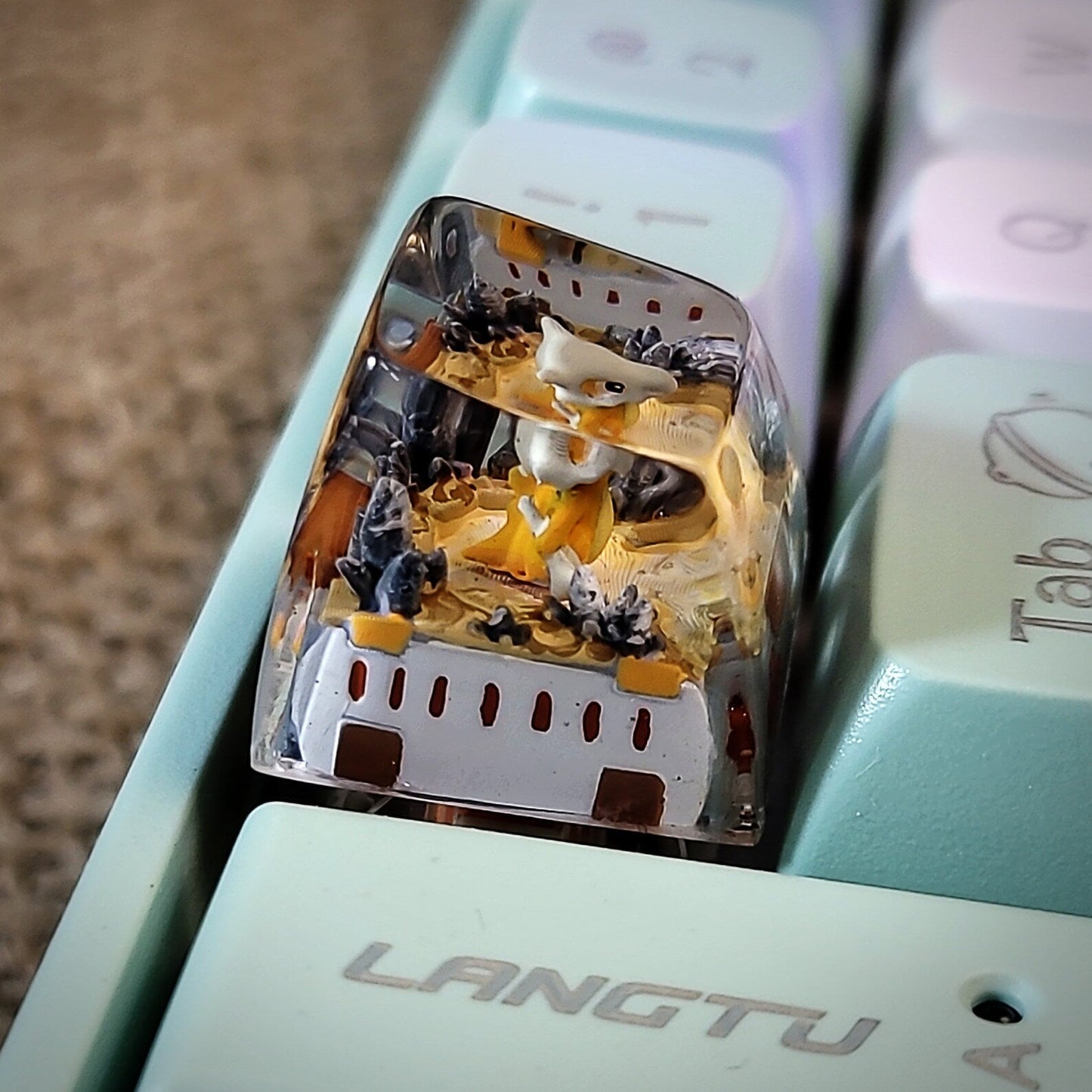 [DE] Pokemon Cubone Garagara Artisan Keycaps
