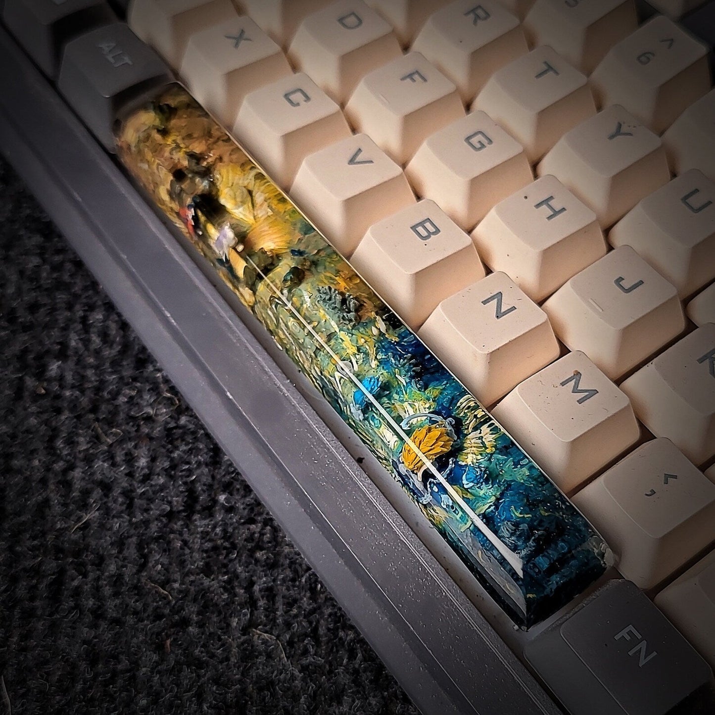 [DE] Dragon Ball Spacebar Artisan Keycaps