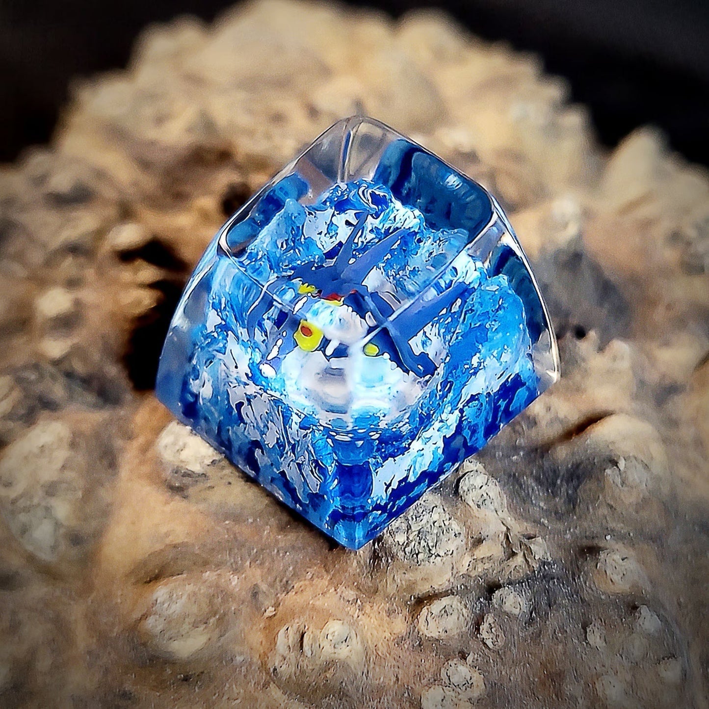 [DE] Pokemon Garchomp Artisan Keycaps