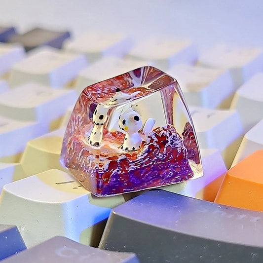 [DE] Pokemon Mimikyu Artisan Keycaps